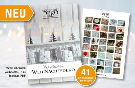 Die schönsten DIY-Weihnachtsdekos mit Vorlagen als eBook (PDF) von Deko-Kitchen