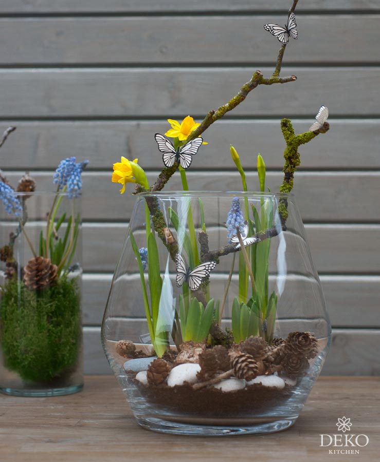 DIY: süße Frühlingsdeko mit Schmetterlingen – Deko-Kitchen: Schöne Deko  selber machen