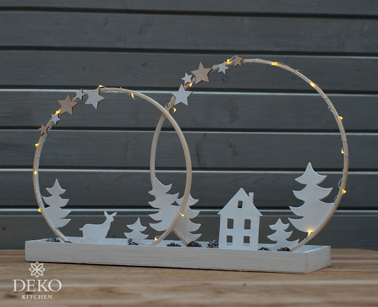 Esther Weihnachtsdeko DIY: selber gestalten schlichte Schöne machen mit Deko – Straub Holzringen Deko-Kitchen: |